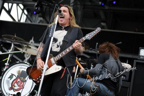 Black Stone Cherry at Columbus Crew Stadium Columbus, OH on May 16, 2009 &mdash; concert photo by Wayne Dennon