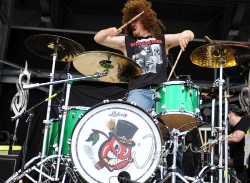Black Stone Cherry at Columbus Crew Stadium Columbus, OH on May 16, 2009 &mdash; concert photo by Wayne Dennon