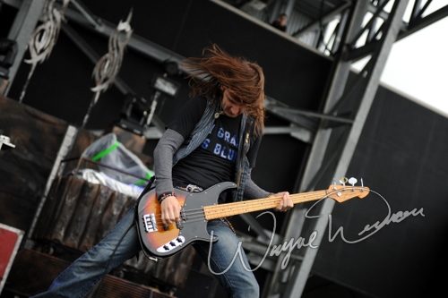 Black Stone Cherry at Columbus Crew Stadium Columbus, OH on May 16, 2009 &mdash; concert photo by Wayne Dennon