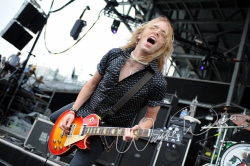 Black Stone Cherry at Columbus Crew Stadium Columbus, OH on May 16, 2009 &mdash; concert photo by Wayne Dennon