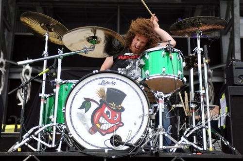 Black Stone Cherry at Columbus Crew Stadium Columbus, OH on May 16, 2009 &mdash; concert photo by Wayne Dennon