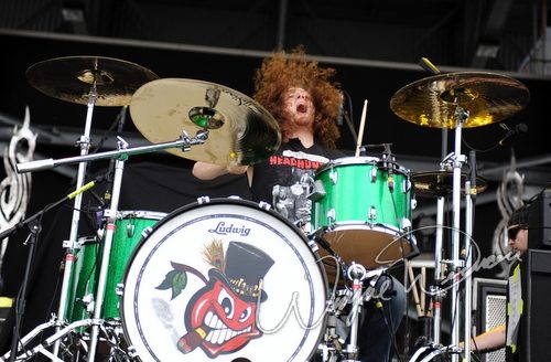 Black Stone Cherry at Columbus Crew Stadium Columbus, OH on May 16, 2009 &mdash; concert photo by Wayne Dennon