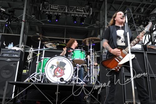Black Stone Cherry at Columbus Crew Stadium Columbus, OH on May 16, 2009 &mdash; concert photo by Wayne Dennon