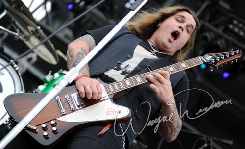 Black Stone Cherry at Columbus Crew Stadium Columbus, OH on May 16, 2009 &mdash; concert photo by Wayne Dennon