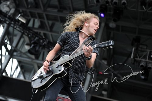 Black Stone Cherry at Columbus Crew Stadium Columbus, OH on May 16, 2009 &mdash; concert photo by Wayne Dennon