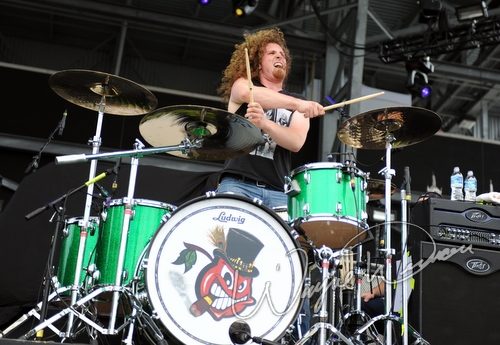 Black Stone Cherry at Columbus Crew Stadium Columbus, OH on May 16, 2009 &mdash; concert photo by Wayne Dennon