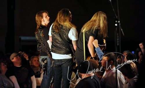 Black Stone Cherry at Cave City Convention Center Cave City, KY on November 27, 2009 &mdash; concert photo by Wayne Dennon