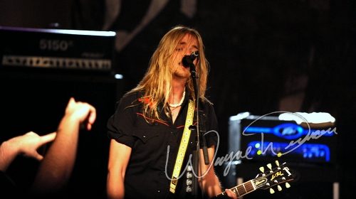 Black Stone Cherry at Cave City Convention Center Cave City, KY on November 27, 2009 &mdash; concert photo by Wayne Dennon