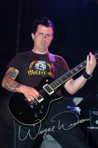 Bleeding Through at Bogart's Cincinnati, OH on August 20, 2004 &mdash; concert photo by Wayne Dennon