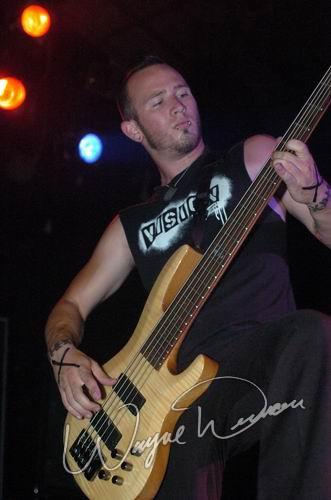 Bleeding Through at Bogart's Cincinnati, OH on August 20, 2004 &mdash; concert photo by Wayne Dennon