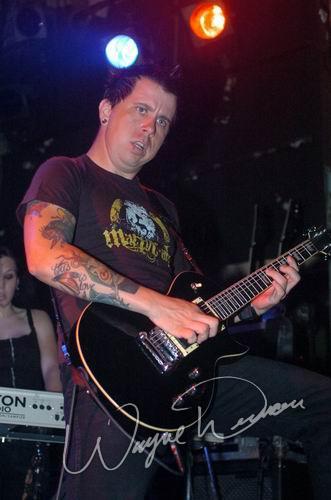 Bleeding Through at Bogart's Cincinnati, OH on August 20, 2004 &mdash; concert photo by Wayne Dennon
