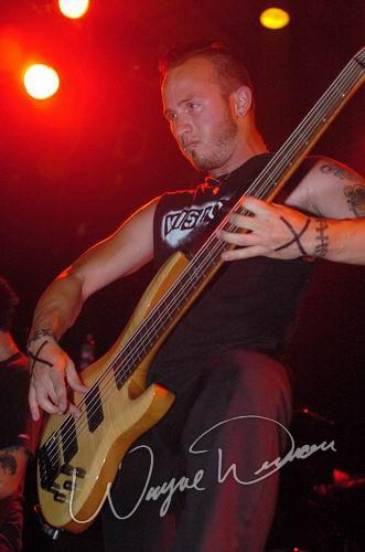 Bleeding Through at Bogart's Cincinnati, OH on August 20, 2004 &mdash; concert photo by Wayne Dennon
