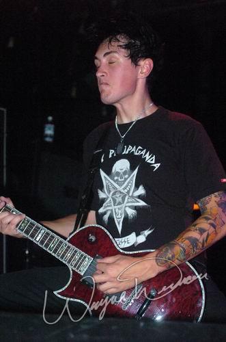 Bleeding Through at Bogart's Cincinnati, OH on August 20, 2004 &mdash; concert photo by Wayne Dennon