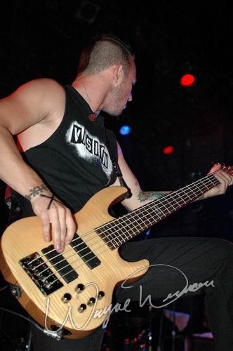 Bleeding Through at Bogart's Cincinnati, OH on August 20, 2004 &mdash; concert photo by Wayne Dennon