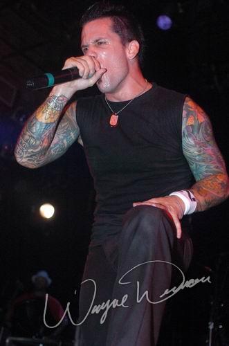 Bleeding Through at Bogart's Cincinnati, OH on August 20, 2004 &mdash; concert photo by Wayne Dennon