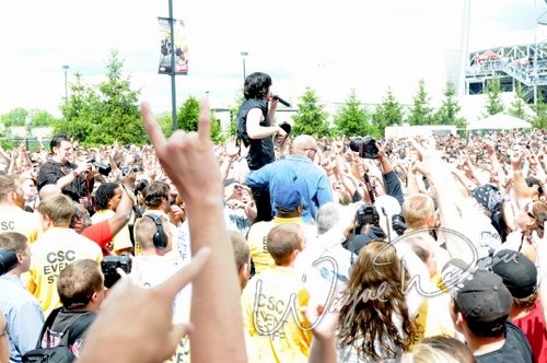 Bobaflex at Columbus Crew Stadium Columbus, OH on May 18, 2008 &mdash; concert photo by Wayne Dennon