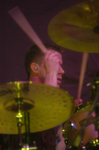 Breaking Benjamin at Hara Arena Dayton, OH on May 30, 2003 &mdash; concert photo by Wayne Dennon