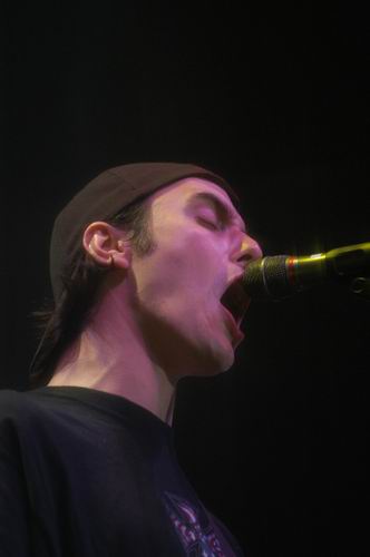 Breaking Benjamin at Hara Arena Dayton, OH on May 30, 2003 &mdash; concert photo by Wayne Dennon