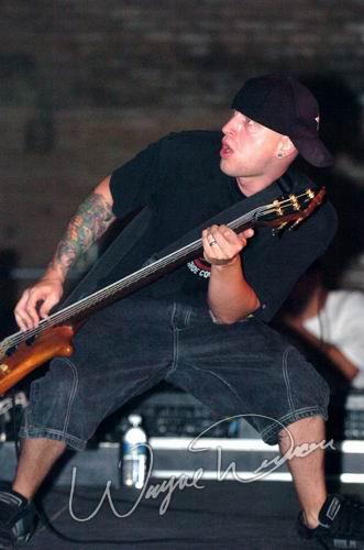 Breaking Benjamin at The Foundry Dayton, OH on June 20, 2004 &mdash; concert photo by Wayne Dennon