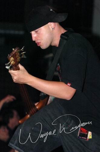 Breaking Benjamin at The Foundry Dayton, OH on June 20, 2004 &mdash; concert photo by Wayne Dennon