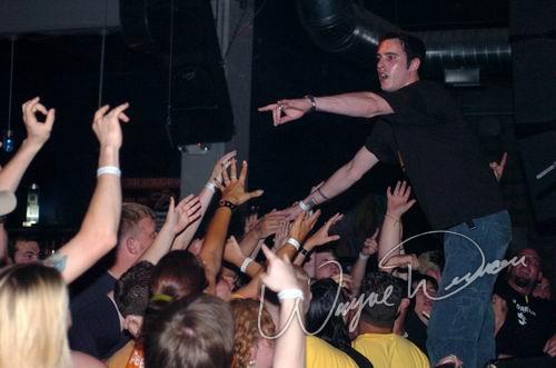 Breaking Benjamin at The Foundry Dayton, OH on June 20, 2004 &mdash; concert photo by Wayne Dennon