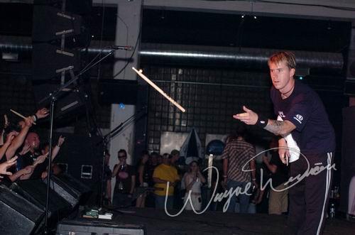 Breaking Benjamin at The Foundry Dayton, OH on June 20, 2004 &mdash; concert photo by Wayne Dennon