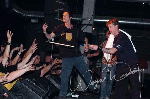 Breaking Benjamin at The Foundry Dayton, OH on June 20, 2004 &mdash; concert photo by Wayne Dennon