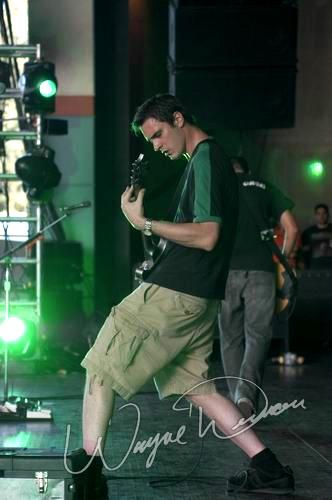 Breaking Benjamin at Riverbend Music Center Cincinnati, OH on August 2, 2004 &mdash; concert photo by Wayne Dennon