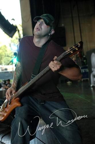 Breaking Benjamin at Riverbend Music Center Cincinnati, OH on August 2, 2004 &mdash; concert photo by Wayne Dennon