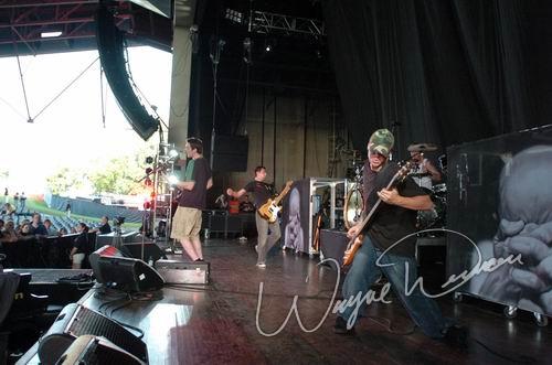 Breaking Benjamin at Riverbend Music Center Cincinnati, OH on August 2, 2004 &mdash; concert photo by Wayne Dennon