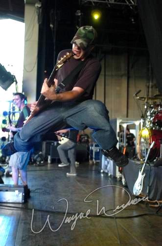 Breaking Benjamin at Riverbend Music Center Cincinnati, OH on August 2, 2004 &mdash; concert photo by Wayne Dennon