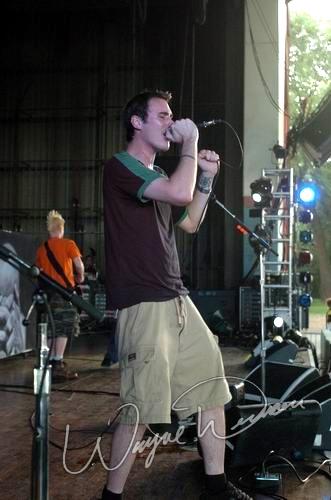 Breaking Benjamin at Riverbend Music Center Cincinnati, OH on August 2, 2004 &mdash; concert photo by Wayne Dennon