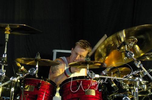 Breaking Benjamin at Riverbend Music Center Cincinnati, OH on August 2, 2004 &mdash; concert photo by Wayne Dennon
