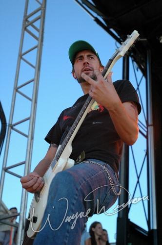 Breaking Benjamin at X-Fest Dayton, OH on September 19, 2004 &mdash; concert photo by Wayne Dennon