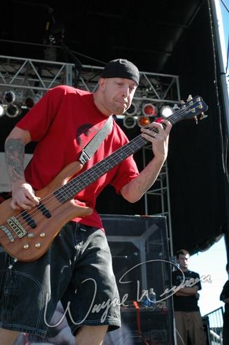 Breaking Benjamin at X-Fest Dayton, OH on September 19, 2004 &mdash; concert photo by Wayne Dennon