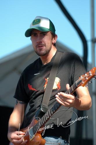 Breaking Benjamin at X-Fest Dayton, OH on September 19, 2004 &mdash; concert photo by Wayne Dennon
