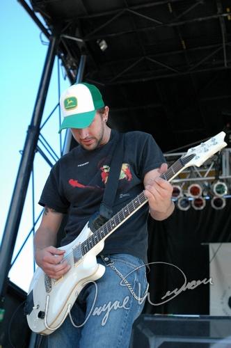 Breaking Benjamin at X-Fest Dayton, OH on September 19, 2004 &mdash; concert photo by Wayne Dennon