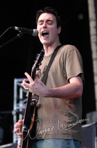 Breaking Benjamin at Germain Amphitheater Columbus, OH on July 23, 2005 &mdash; concert photo by Wayne Dennon