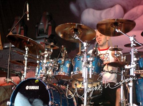 Breaking Benjamin at Riverbend Music Center Cincinnati, OH on August 3, 2005 &mdash; concert photo by Wayne Dennon