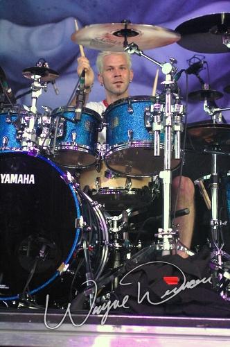 Breaking Benjamin at Riverbend Music Center Cincinnati, OH on August 3, 2005 &mdash; concert photo by Wayne Dennon