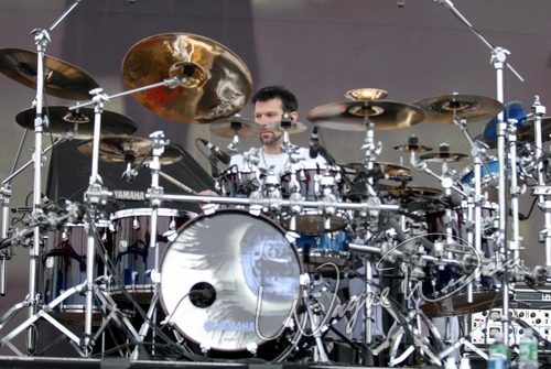 Breaking Benjamin at Columbus Crew Stadium Columbus, OH on May 19, 2007 &mdash; concert photo by Wayne Dennon