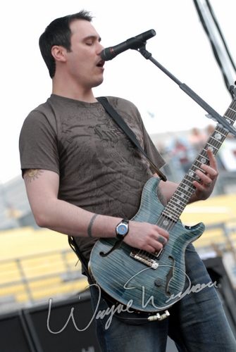 Breaking Benjamin at Columbus Crew Stadium Columbus, OH on May 19, 2007 &mdash; concert photo by Wayne Dennon