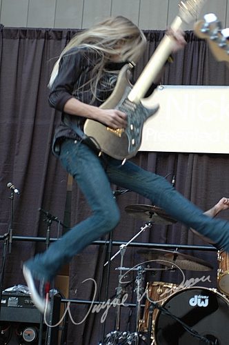 Nick Sterling at NAMM Show 2006 Anaheim, CA on January 21, 2006 &mdash; concert photo by Wayne Dennon