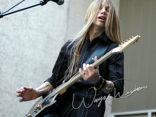 Nick Sterling at NAMM Show 2006 Anaheim, CA on January 21, 2006 &mdash; concert photo by Wayne Dennon