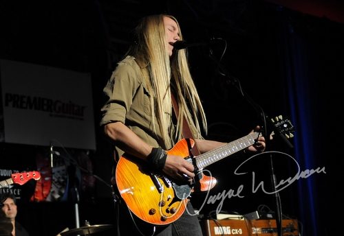 Nick Sterling at NAMM Show 2008 Anaheim, CA on January 19, 2008 &mdash; concert photo by Wayne Dennon