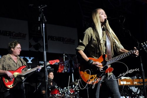 Nick Sterling at NAMM Show 2008 Anaheim, CA on January 19, 2008 &mdash; concert photo by Wayne Dennon