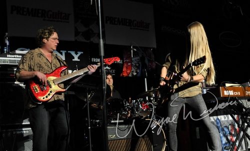 Nick Sterling at NAMM Show 2008 Anaheim, CA on January 19, 2008 &mdash; concert photo by Wayne Dennon
