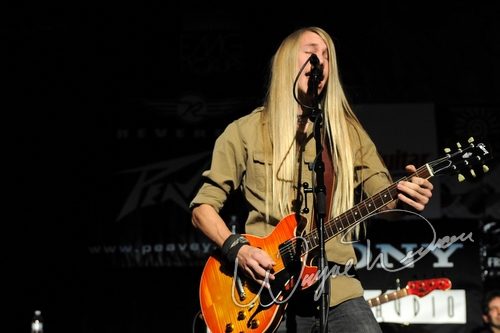 Nick Sterling at NAMM Show 2008 Anaheim, CA on January 19, 2008 &mdash; concert photo by Wayne Dennon