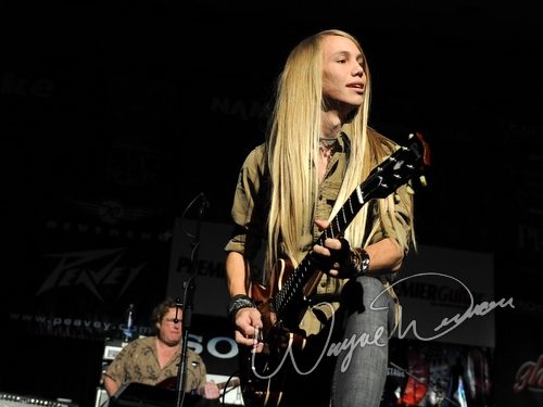 Nick Sterling at NAMM Show 2008 Anaheim, CA on January 19, 2008 &mdash; concert photo by Wayne Dennon