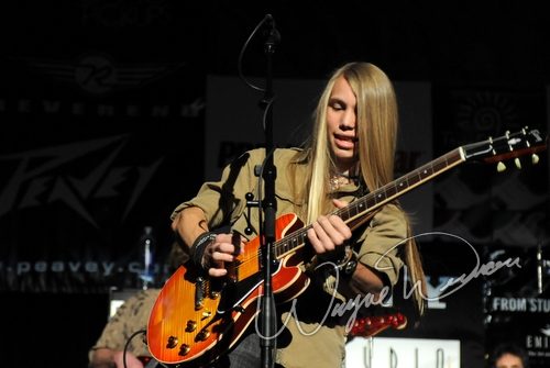 Nick Sterling at NAMM Show 2008 Anaheim, CA on January 19, 2008 &mdash; concert photo by Wayne Dennon